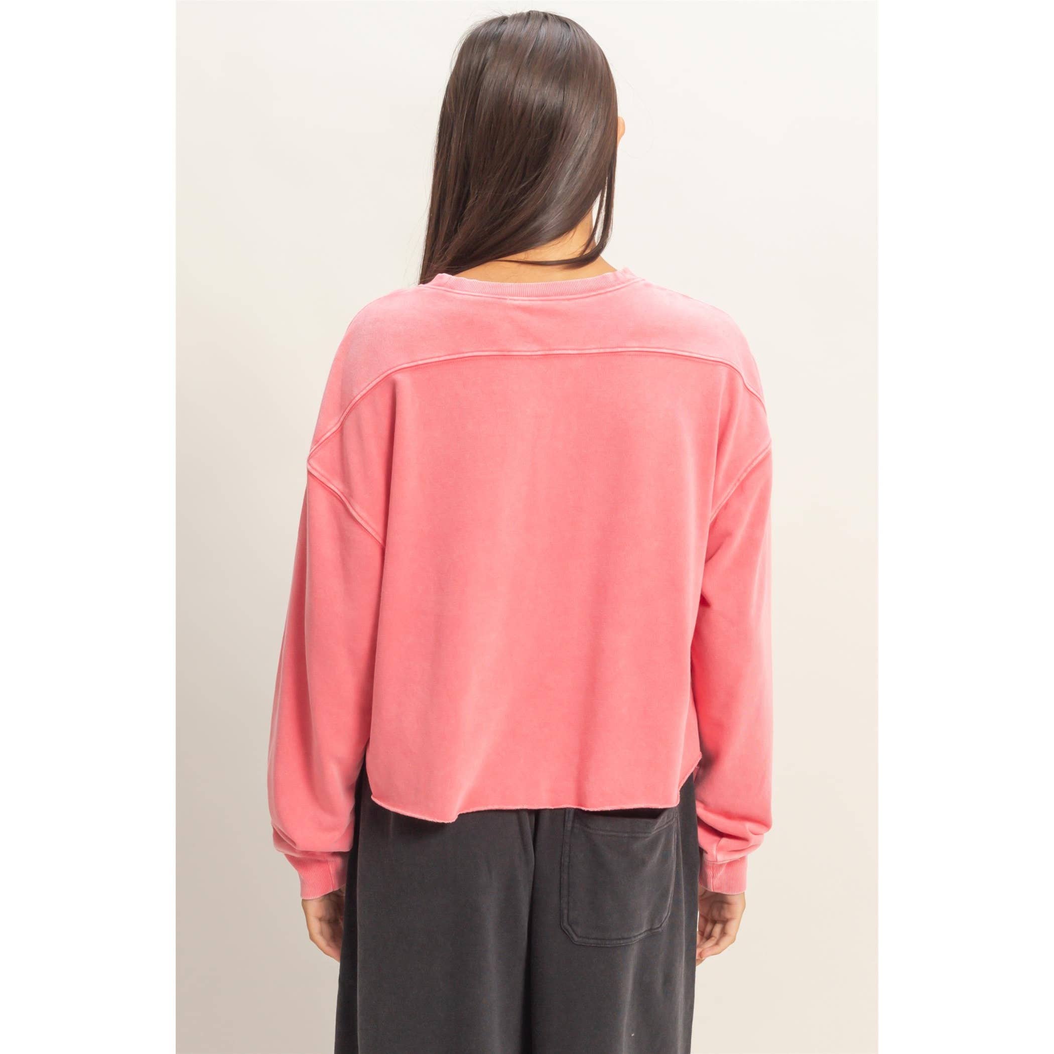 Zoey - Cropped Pullover