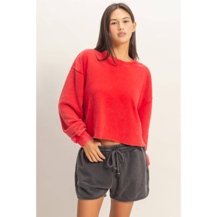 Zoey - Cropped Pullover