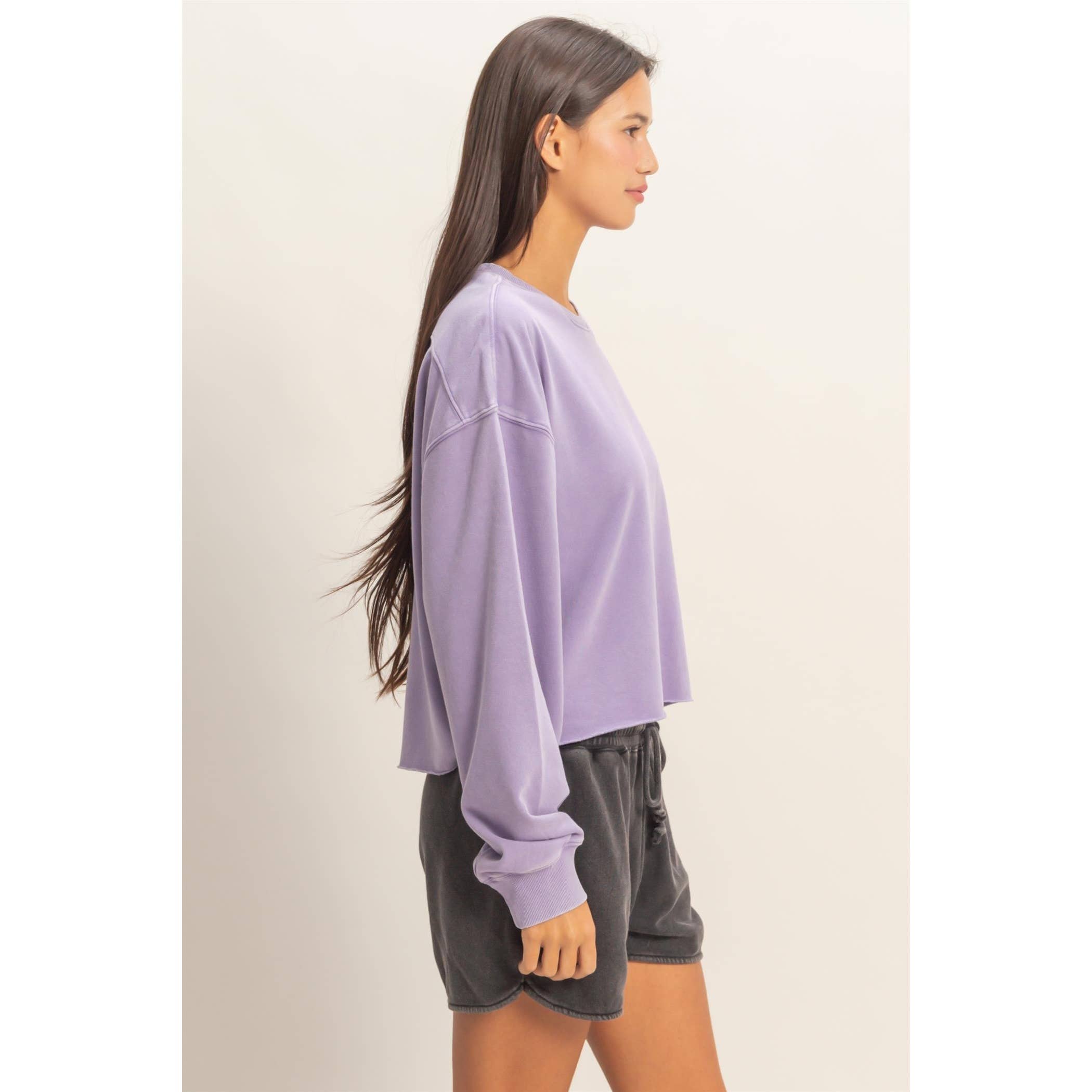 Zoey - Cropped Pullover