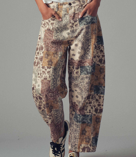 Indie - Boho Patchwork  Pants