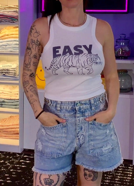 Easy Tiger Cropped Tank