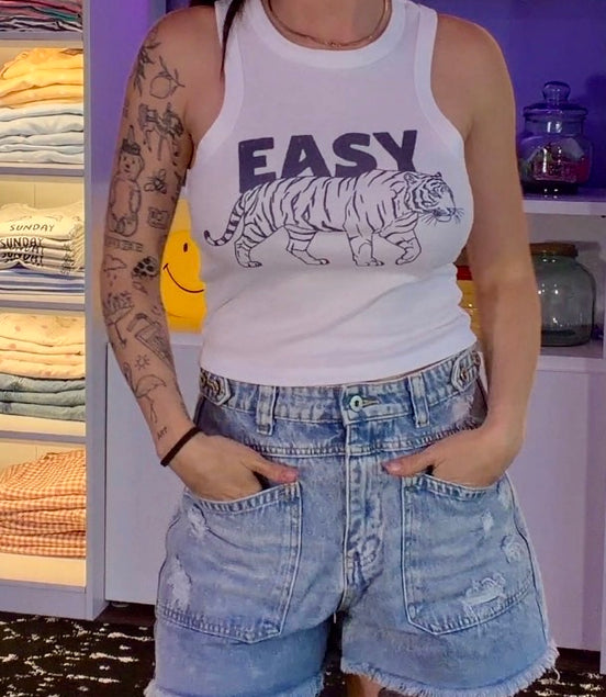 Easy Tiger Cropped Tank