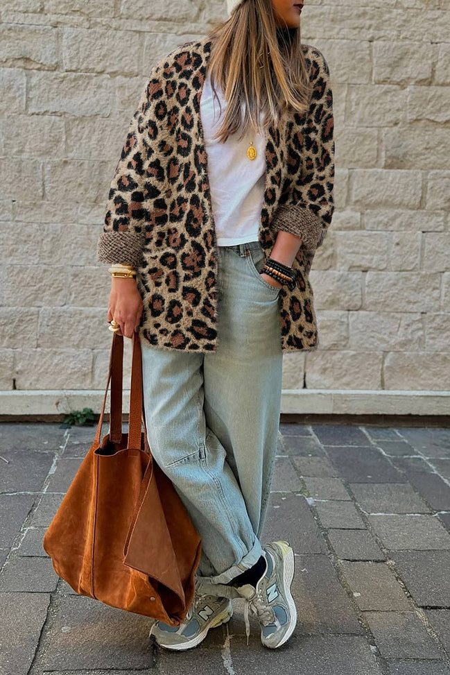 Leopard Cardigan