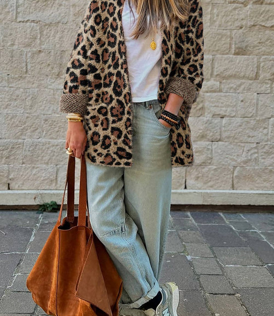 Leopard Cardigan