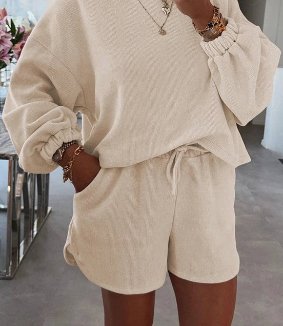 Haven - Pullover and Shorts Set