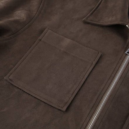 Woodstock Faux Suede Jacket