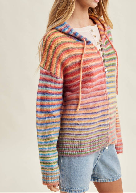 COMING SOON! Breezy Zip-Up Cardigan