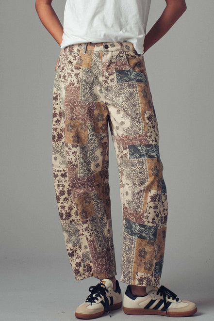 Indie - Boho Patchwork  Pants