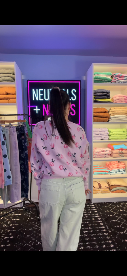 Rosa- Cropped Knit Sweater
