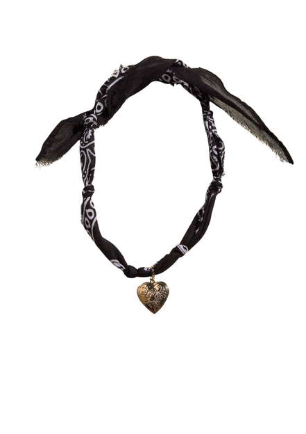 Bandana Charm Necklace