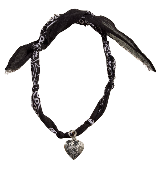 Bandana Charm Necklace
