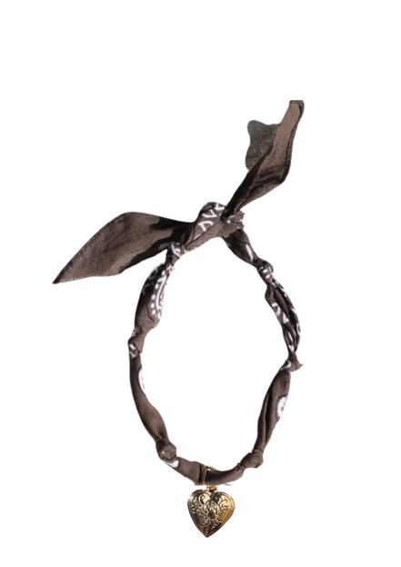 Bandana Charm Necklace