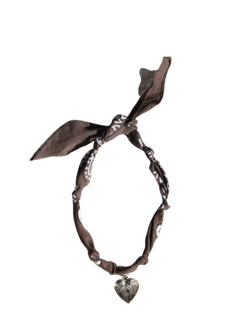 Bandana Charm Necklace