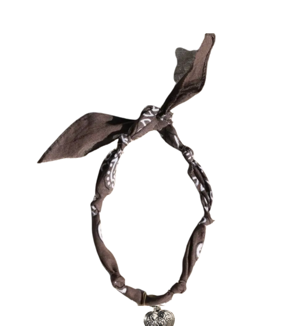 Bandana Charm Necklace