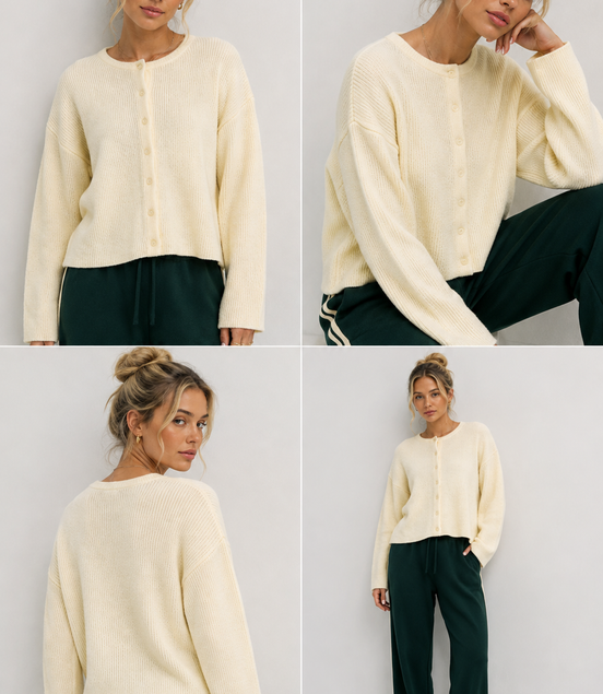 Buttercup Cozy Knit Cardigan