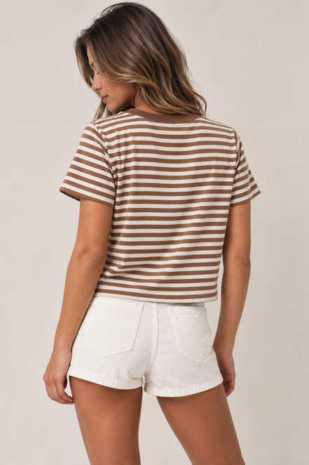 Milo 100% Cotton Striped Tee