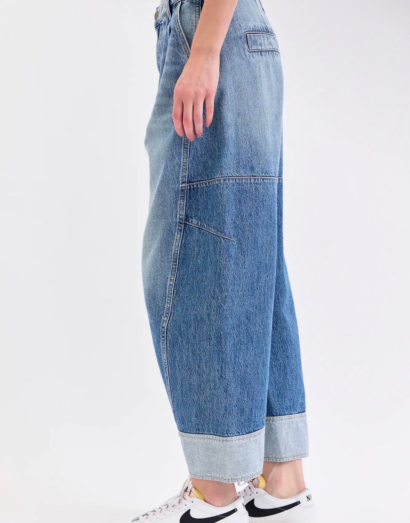 Oscar Two Toned Denim Pants