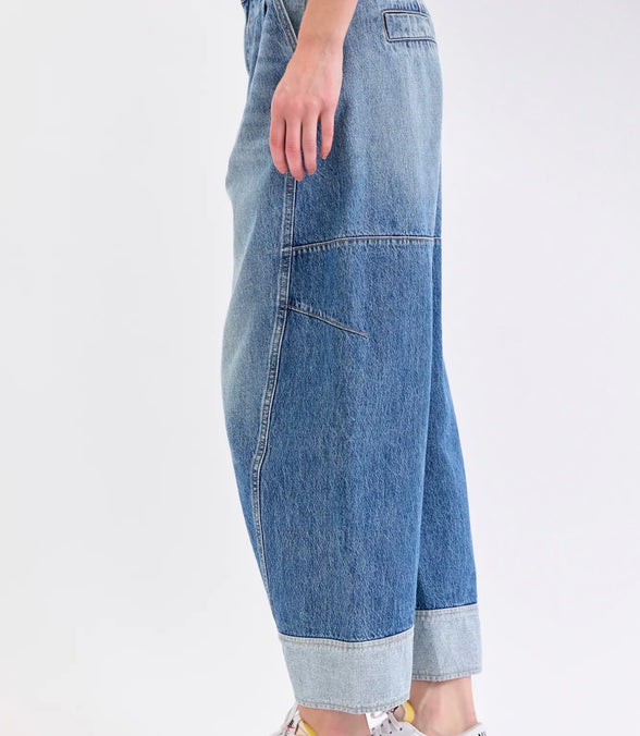 Oscar Two Toned Denim Pants