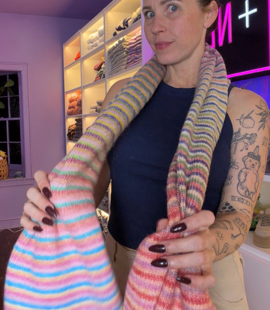 Rainbow Brite Scarf