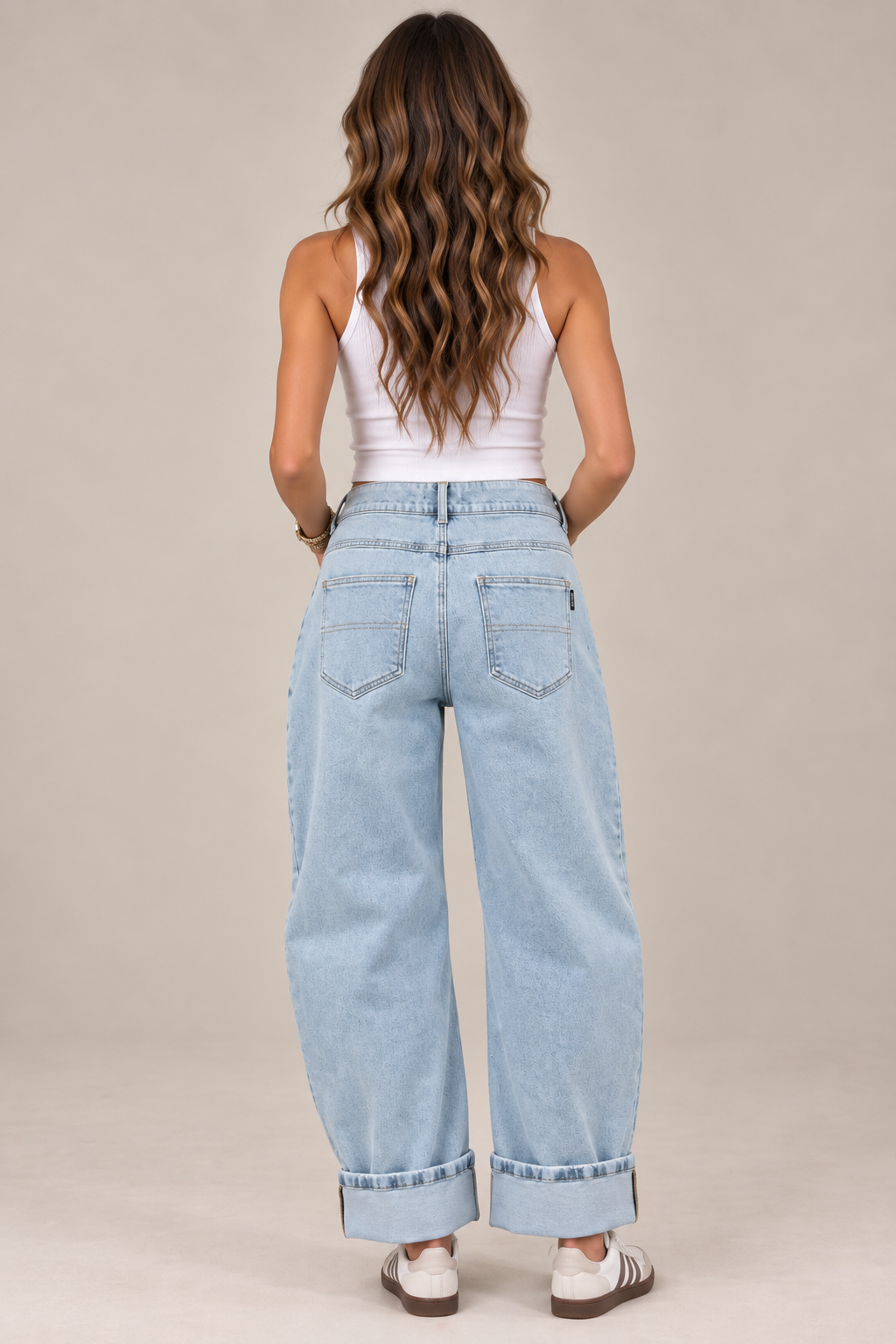 Leni Blue Jeans Barrel Fit