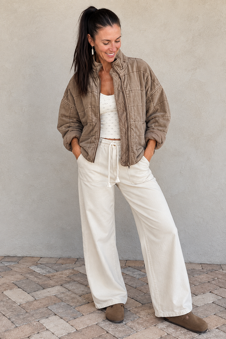 Rowan - Quilted Soft Jacket