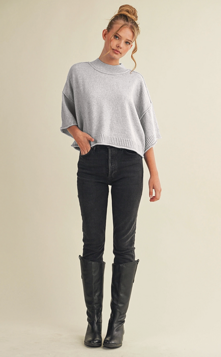 Shea – Cropped Knit Top