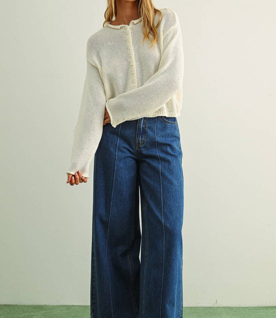 Brooke - Wide Leg Jeans