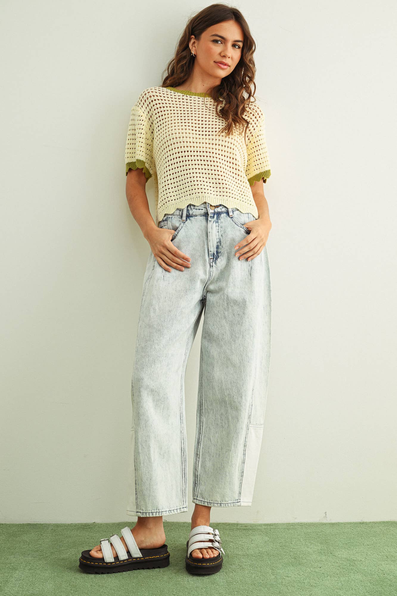 Hollie - Barrel Jeans