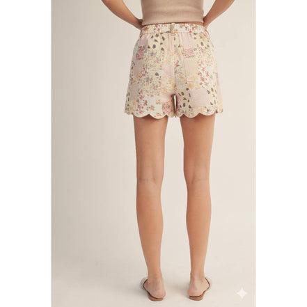 Briar - Floral Patchwork Shorts