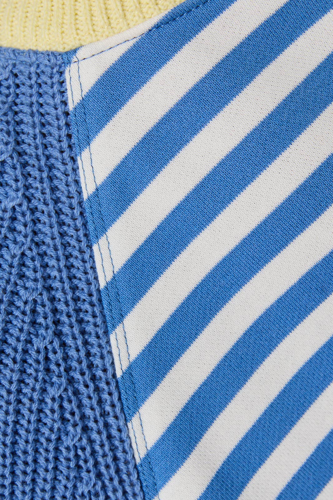 Skye - Striped Pullover w/Sweater Sleeves