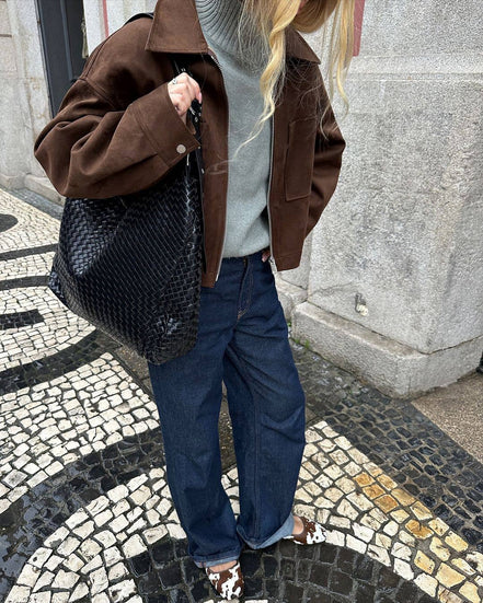 Woodstock Faux Suede Jacket