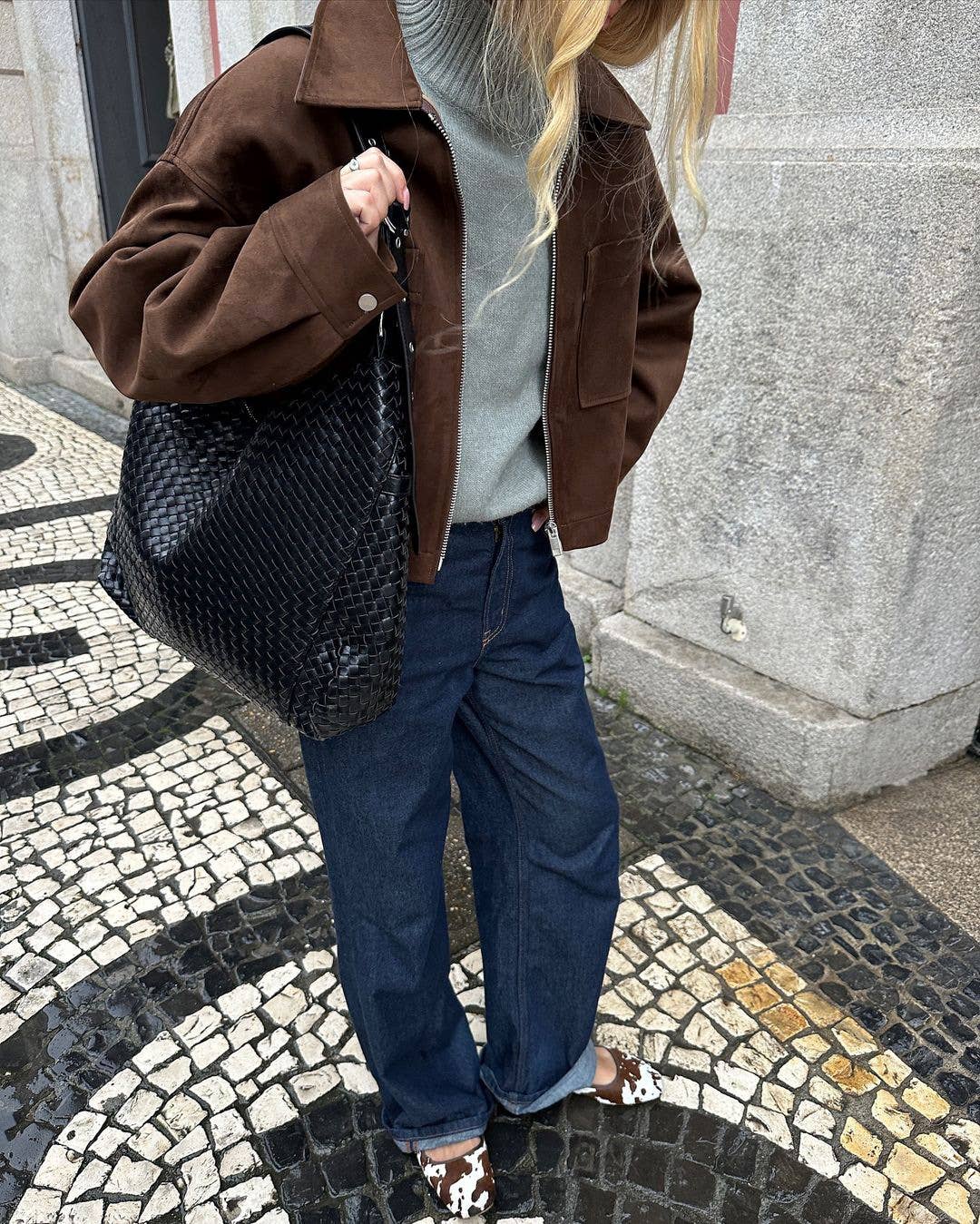 Woodstock Faux Suede Jacket