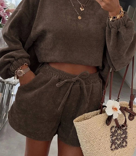 Haven - Pullover and Shorts Set