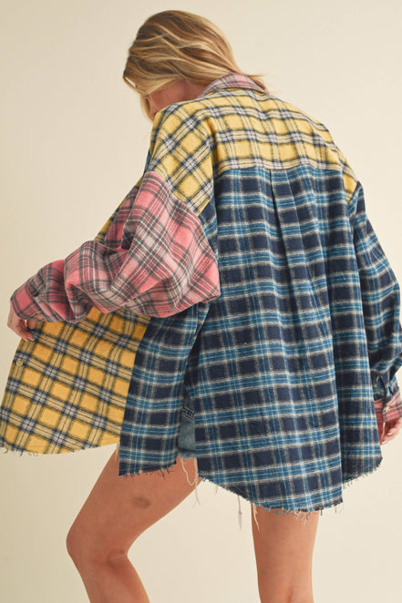 Frankie - Patchwork Flannel