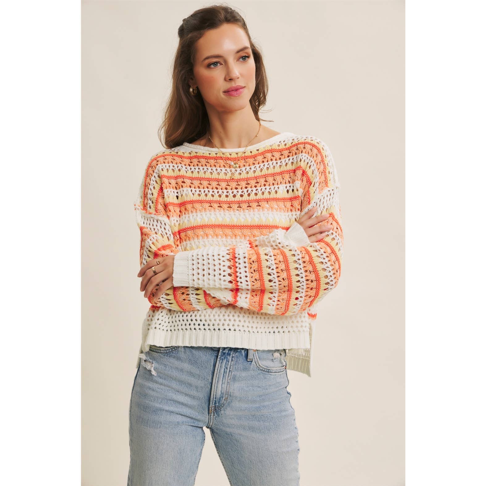 Clementine - Crochet Sweater