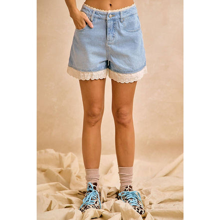 Jenna - Lace Shorts