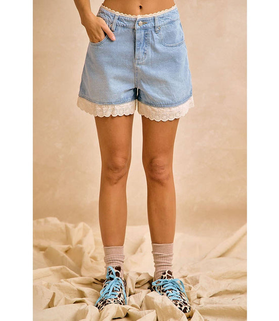 Jenna - Lace Shorts