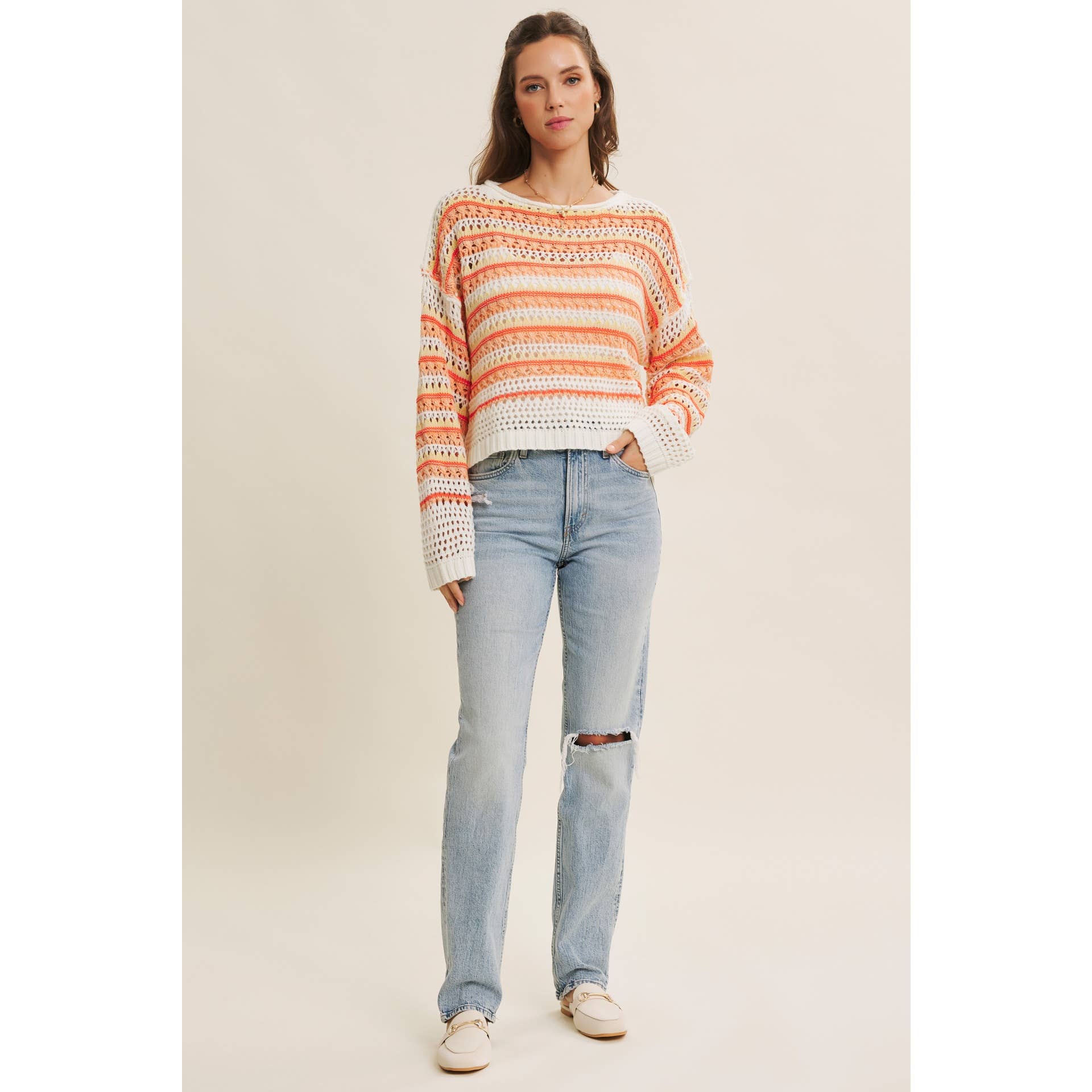 Clementine - Crochet Sweater