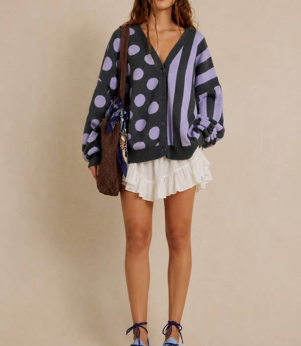 Dot + Dash Cardigan