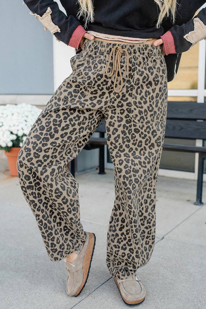 Dawson - Leopard Jeans