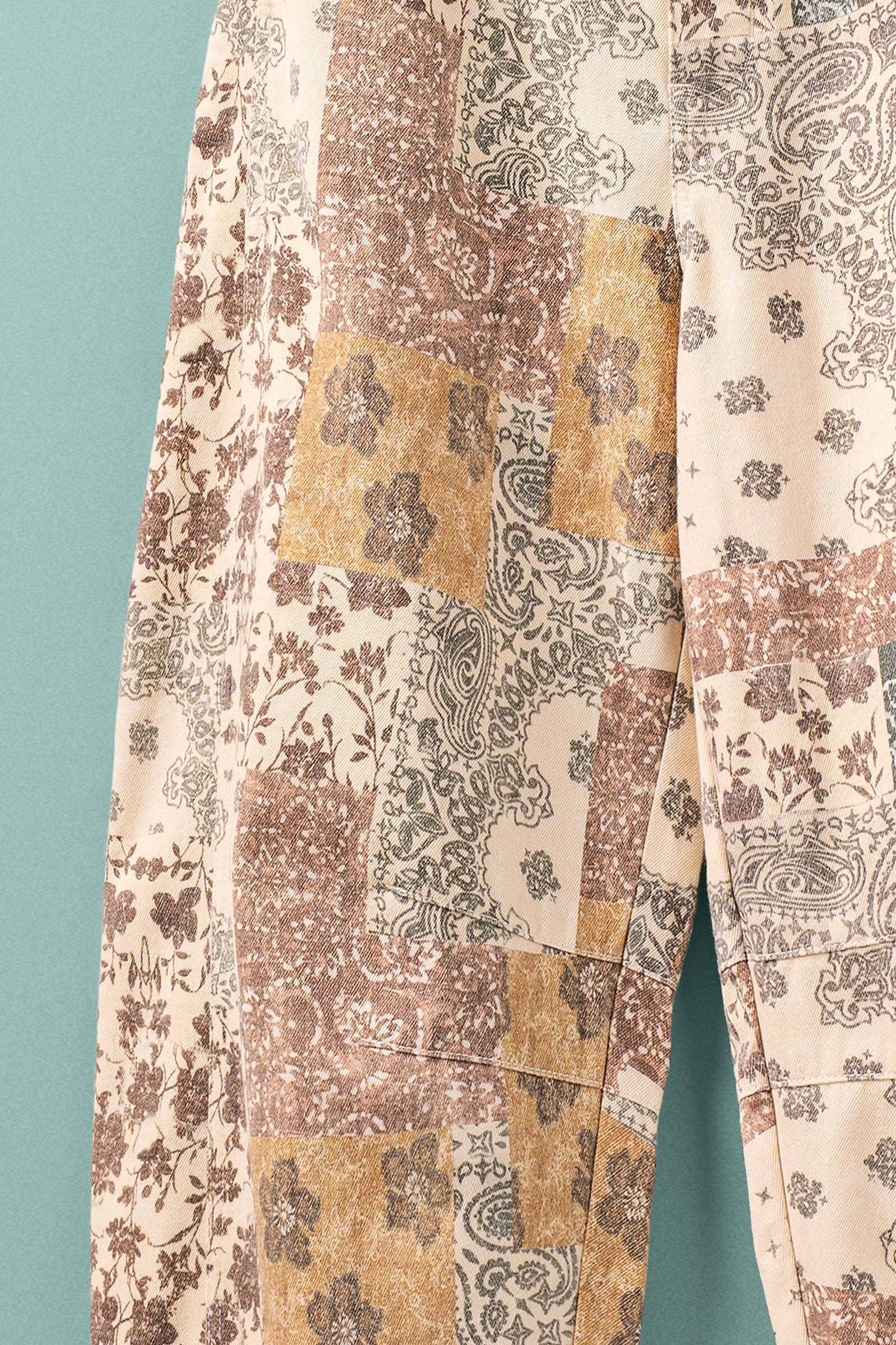 Indie - Boho Patchwork  Pants