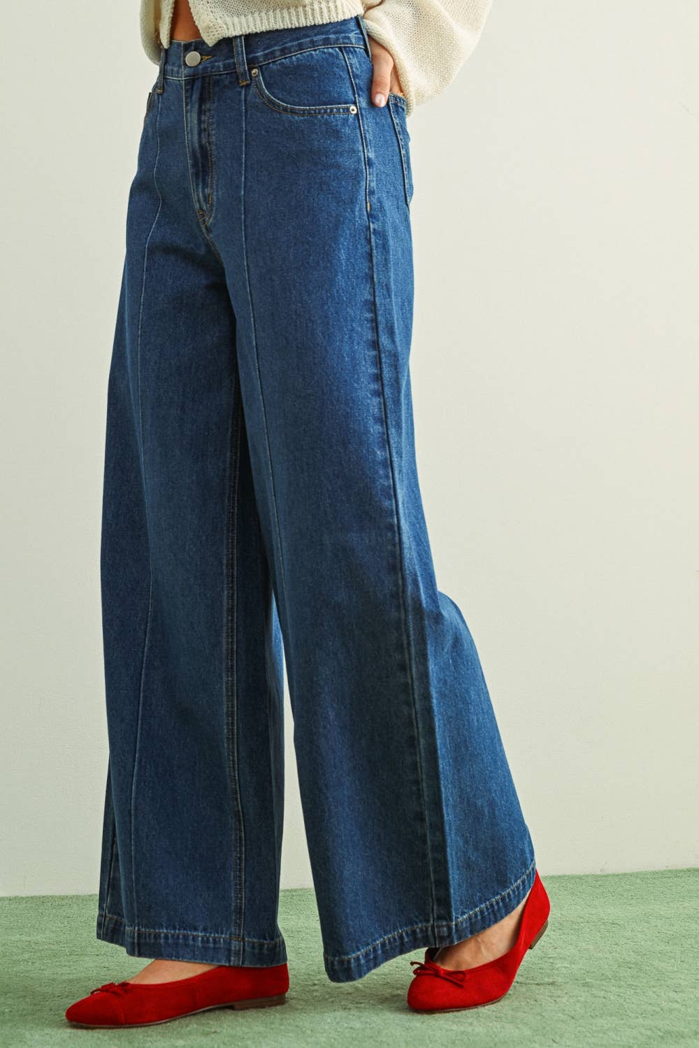 Brooke - Wide Leg Jeans