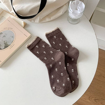 Benny - Tulip Crew Sock