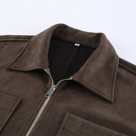 Woodstock Faux Suede Jacket