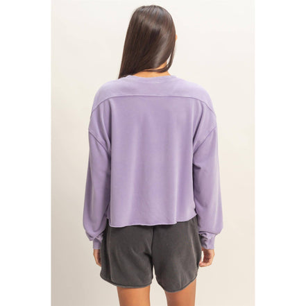 Zoey - Cropped Pullover
