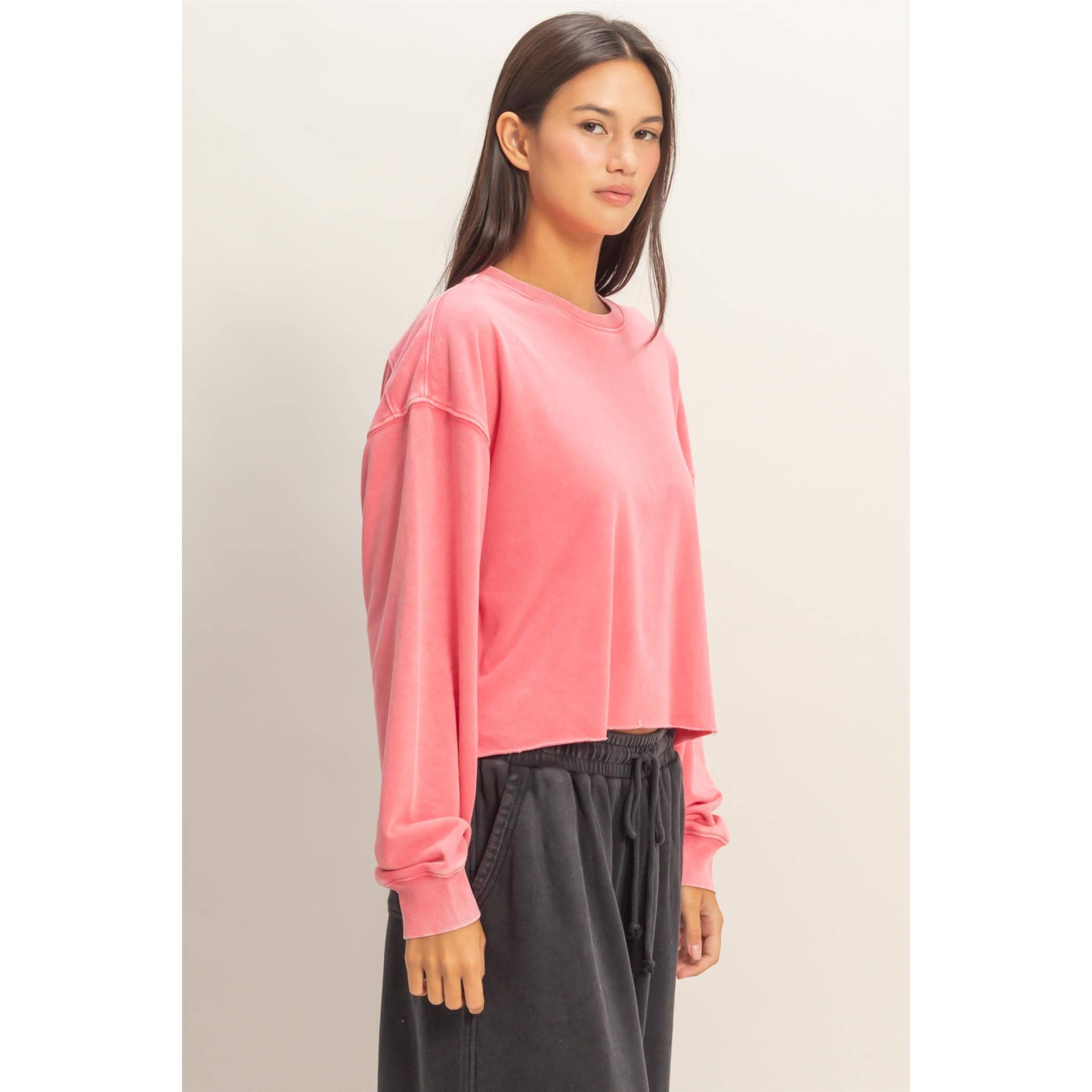 Zoey - Cropped Pullover