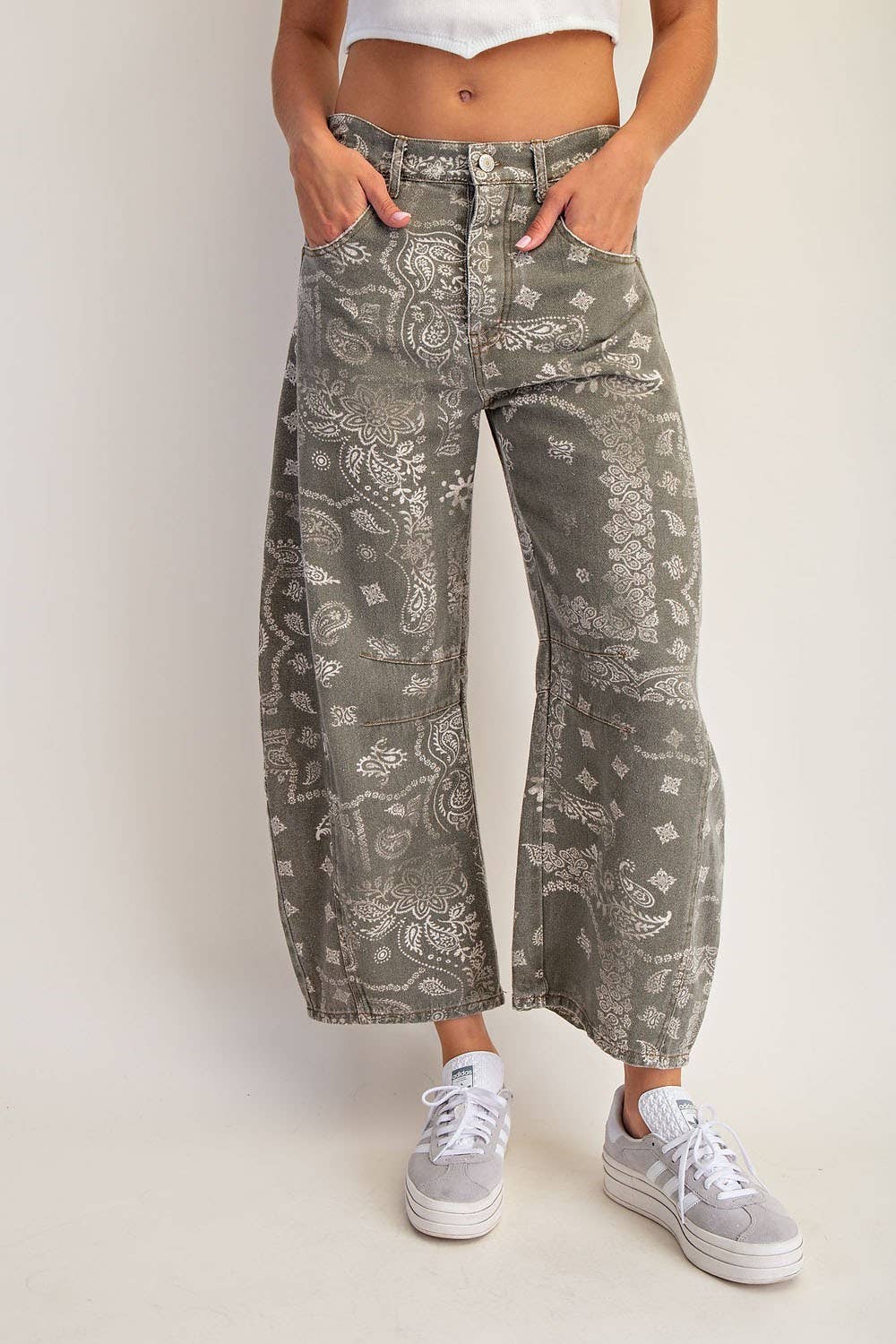 Paisley - Barrel Jeans