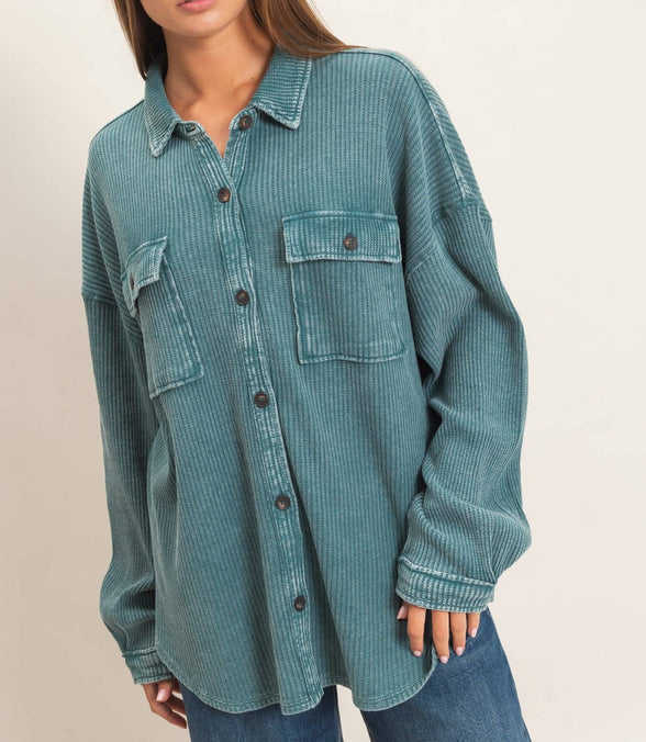 Bonfire Button Down