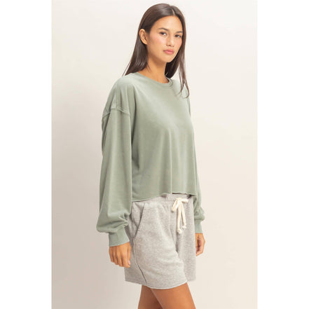 Zoey - Cropped Pullover