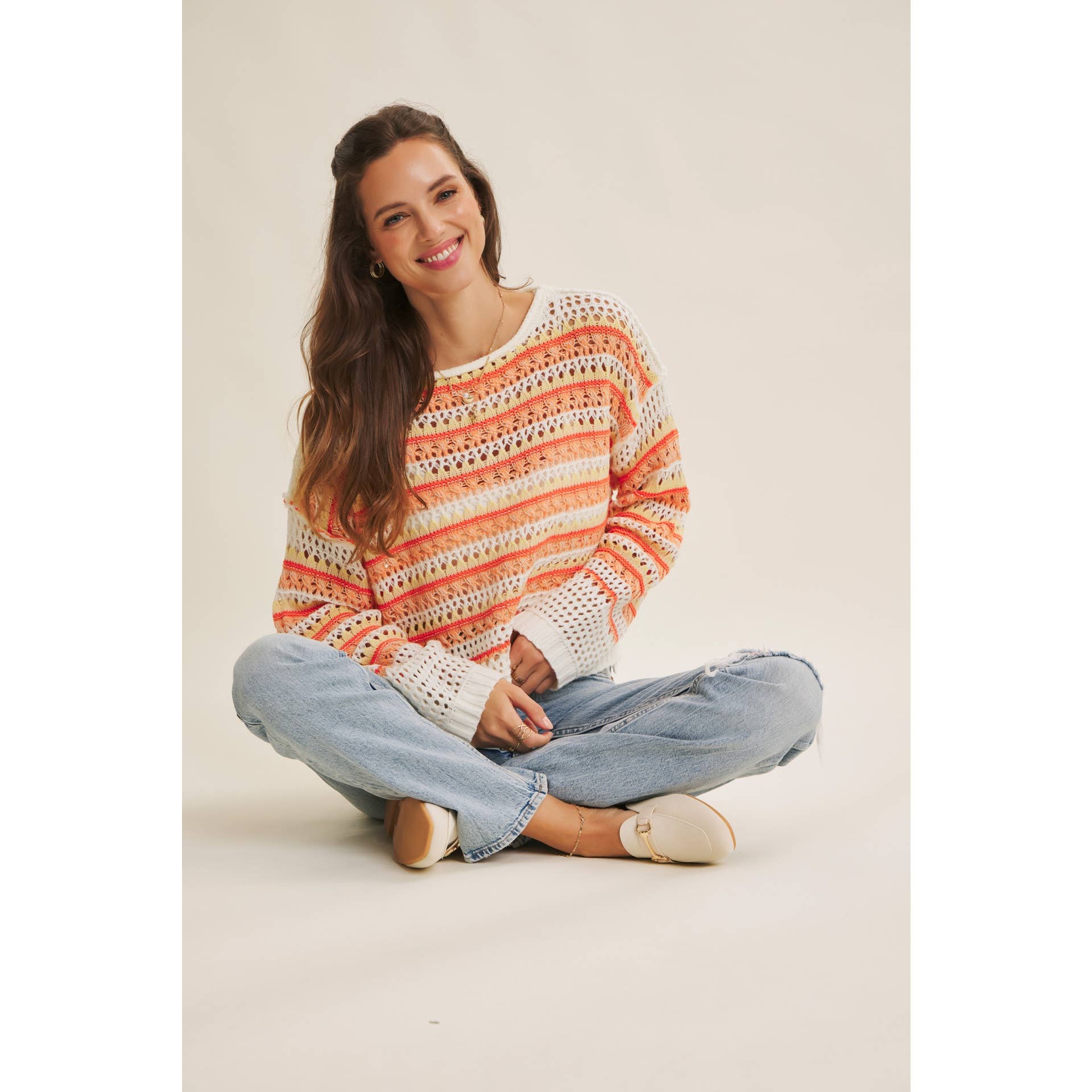 Clementine - Crochet Sweater